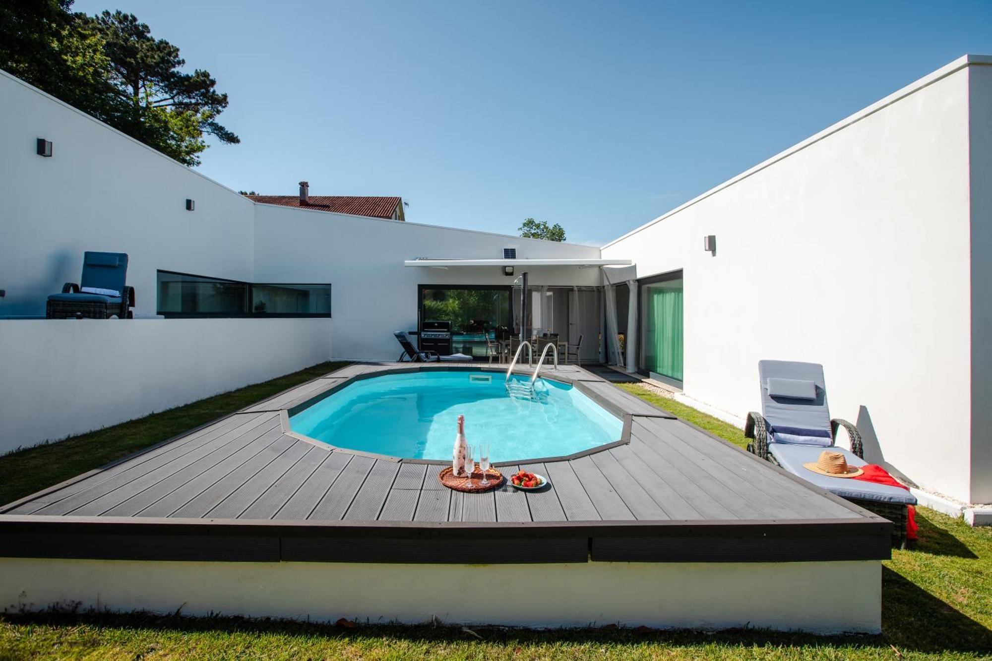 Villa Con Piscina Y Jardin, Santiago De Compostela Teo エクステリア 写真