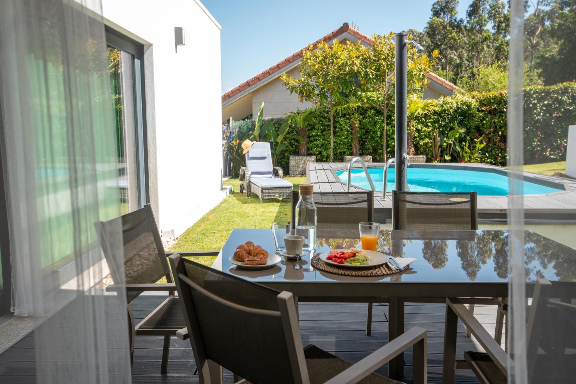 Villa Con Piscina Y Jardin, Santiago De Compostela Teo エクステリア 写真