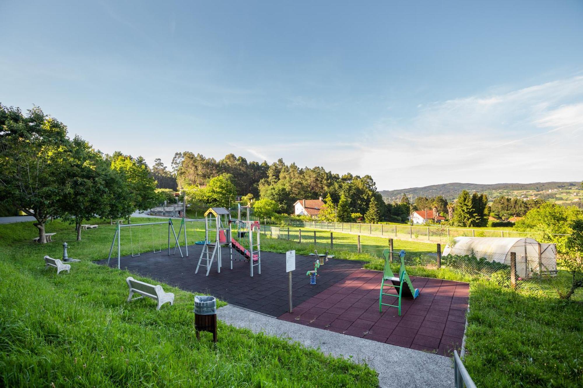Villa Con Piscina Y Jardin, Santiago De Compostela Teo エクステリア 写真